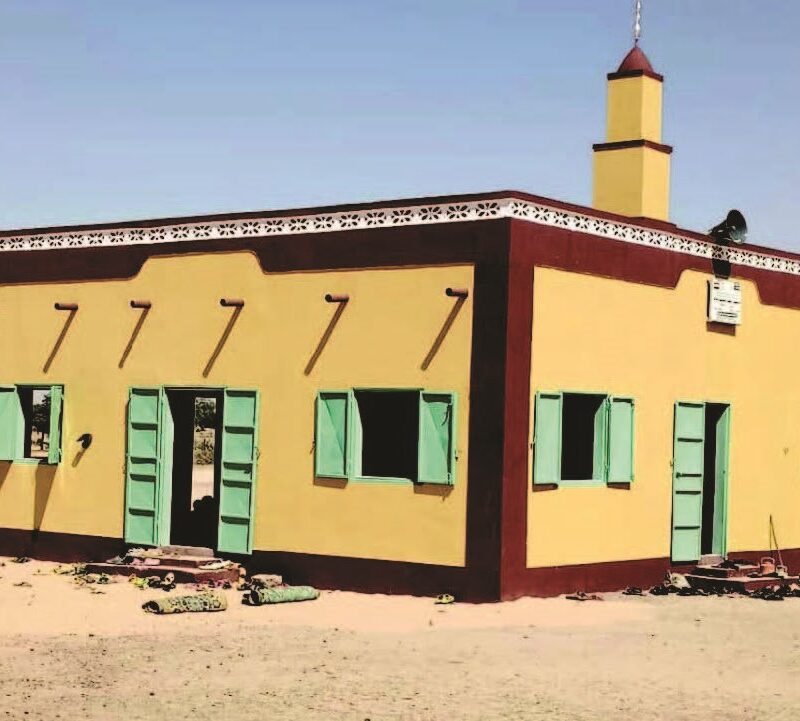 Building a mosque in Niger