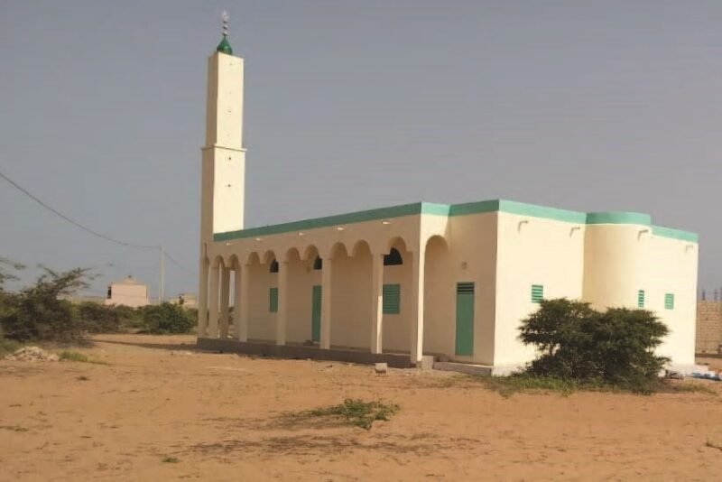 بناء مسجد في السنغال