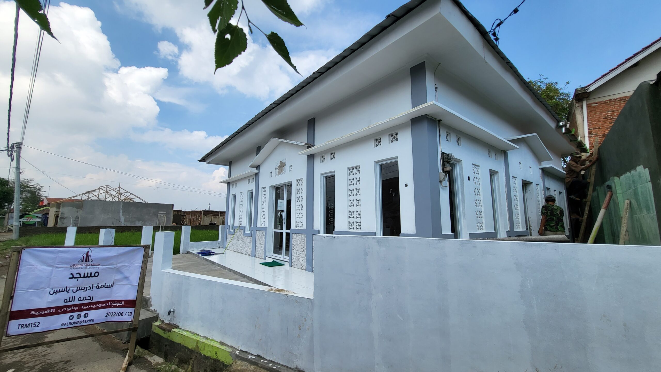 بناء مسجد في اندونيسيا – جاوى الغربية