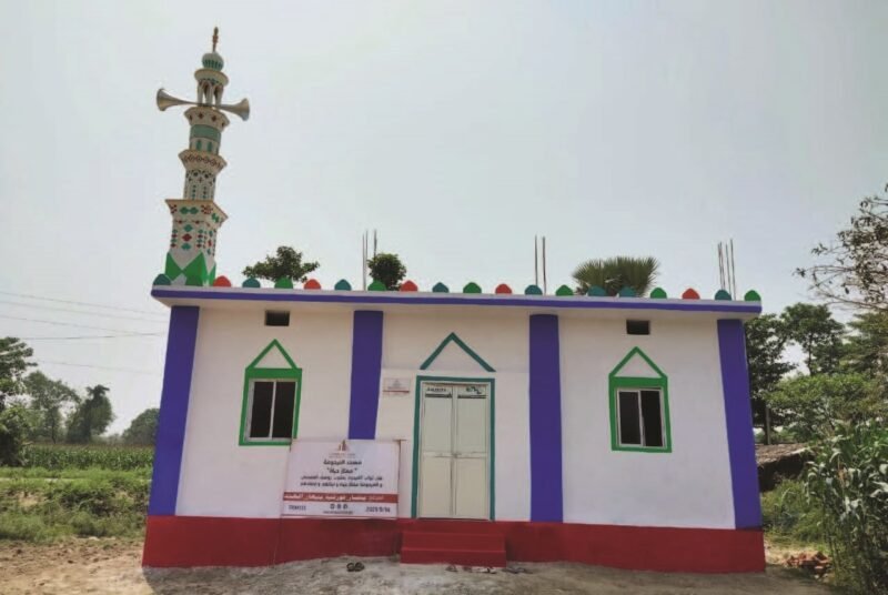Building a mosque in Nepal