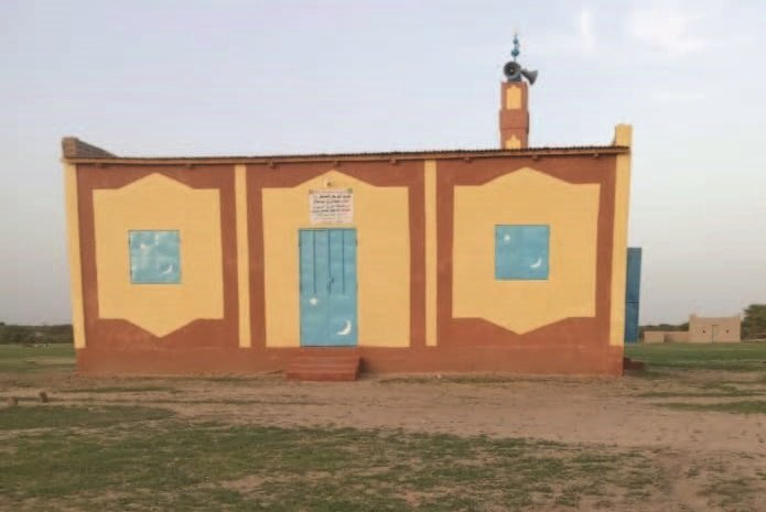 Building a mosque in chad