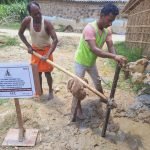 توزيع الآبار السطحية والارتوازية